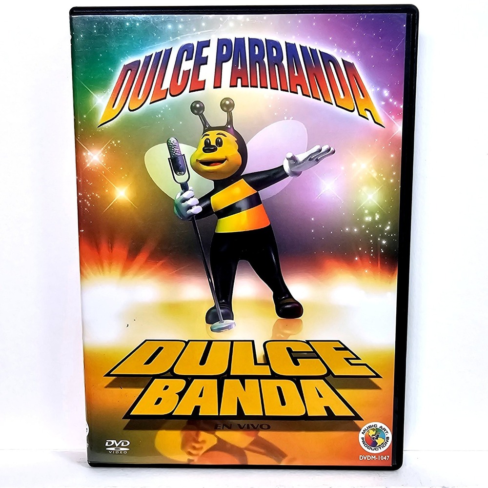 Music Art Dulce Banda En Vivo DVD Dulce‎ Parranda Cumbia Ranchera EUC